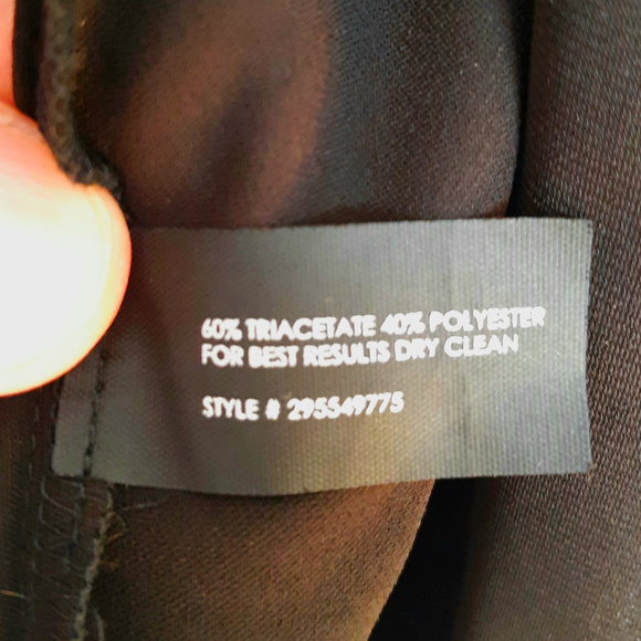 NWT - Club Monaco Elegant Black Chemise Sells:$189 - Picture 7 of 8